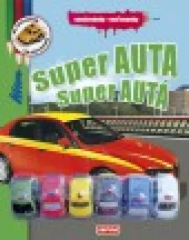  Omalovánky / Maľovanky - Super auta / Super autá (CZ/SK vydanie) (VÝPRODEJ)