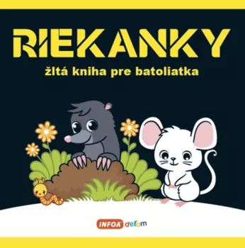  Riekanky - žltá kniha pre batoliatka (SK vydanie)(VÝPREDAJ)