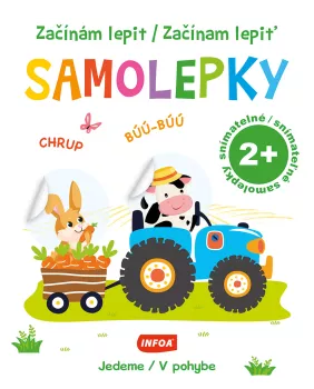 Začínám lepit SAMOLEPKY - Jedeme / Začínám lepiť SAMOLEPKY - V pohybe (CZ/SK vydanie)