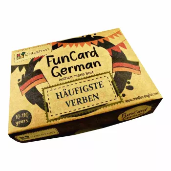 Creativo - Fun card German Häufigste verben