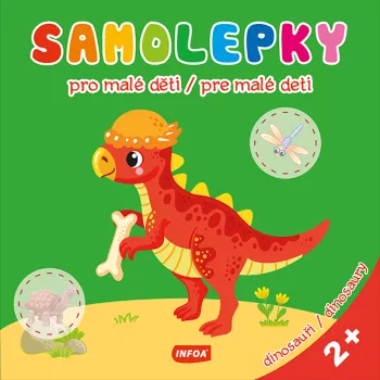 Samolepky pro malé děti - Dinosauři / Samolepky pre malé deti - Dinosaury