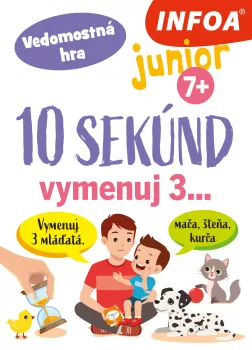 Vedomostná hra - 10 sekúnd - vyjmenuj 3... JUNIOR (SK vydanie)