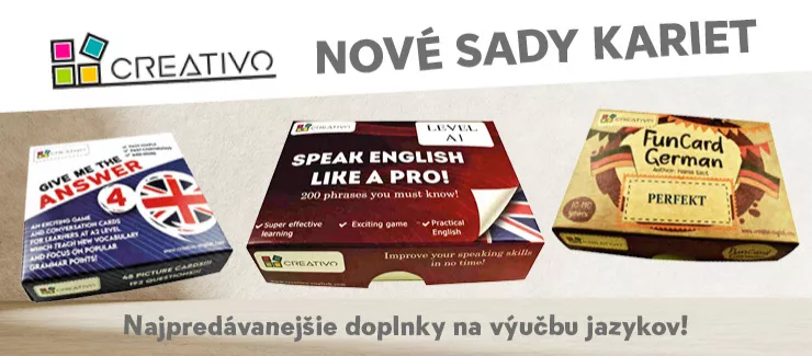 Creativo – doplnky na výučbu jazykov